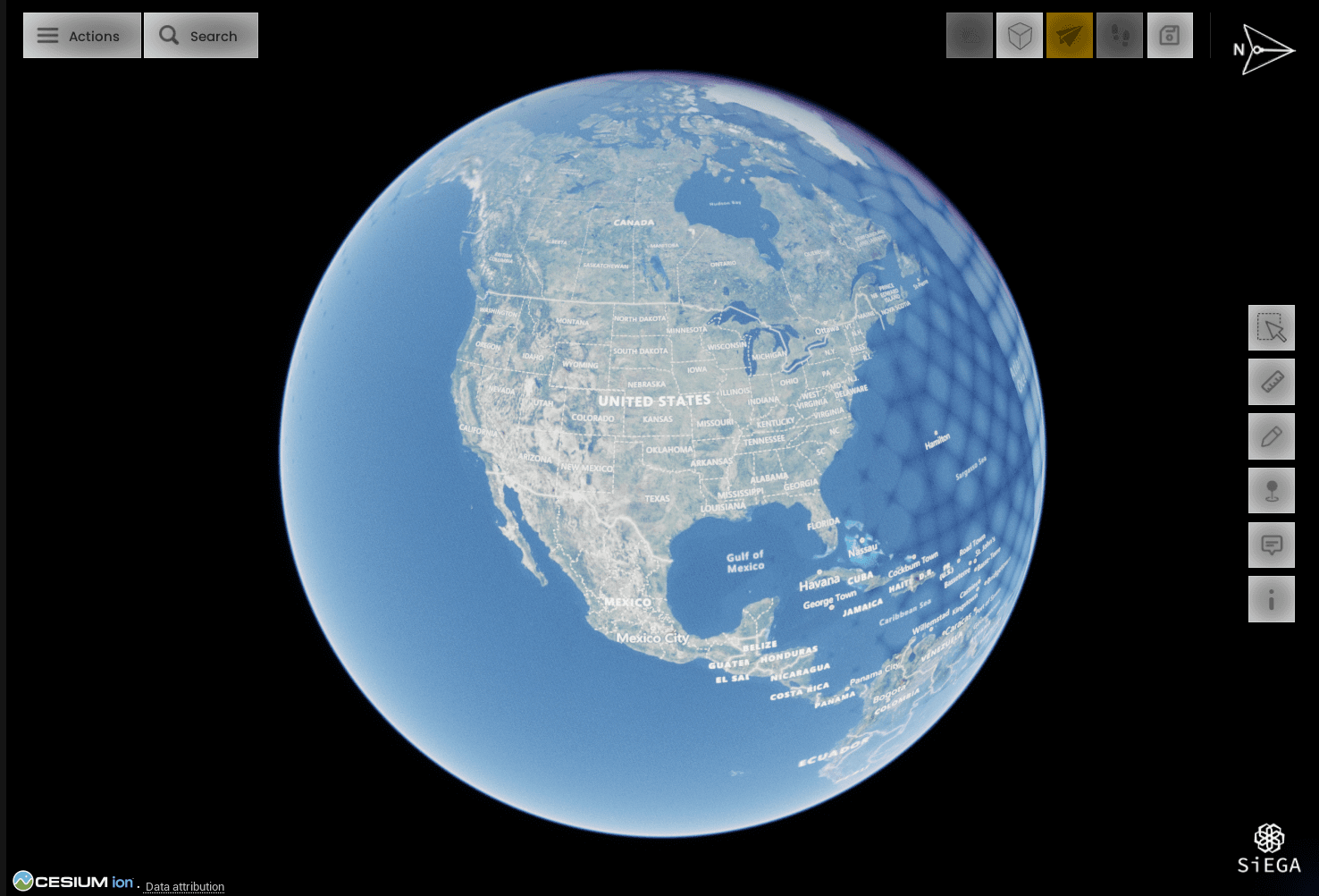 SiEGA Platform - 3D Geospatial Visualization